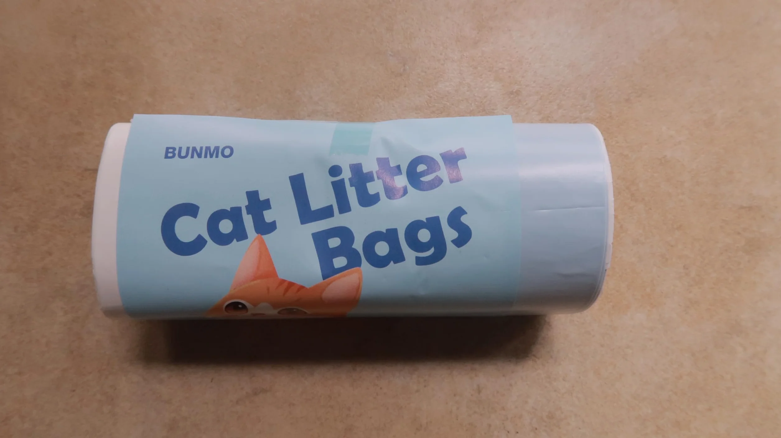 BUNMO Sacchetti per Escrementi per Gatti, compatibili con PURA Max, PURA Max 2 e PURA X, 5 Rotoli*20 (100 Pezzi), 55 x 30 cm
