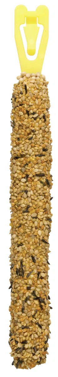 Vitakraft Kräcker, Snack per Uccelli, per Uccelli esotici, Bastoncini da sgranocchiare, con Miele e Sesamo, da Appendere nella gabbietta, Senza l'aggiunta di zuccheri (10x 60g)