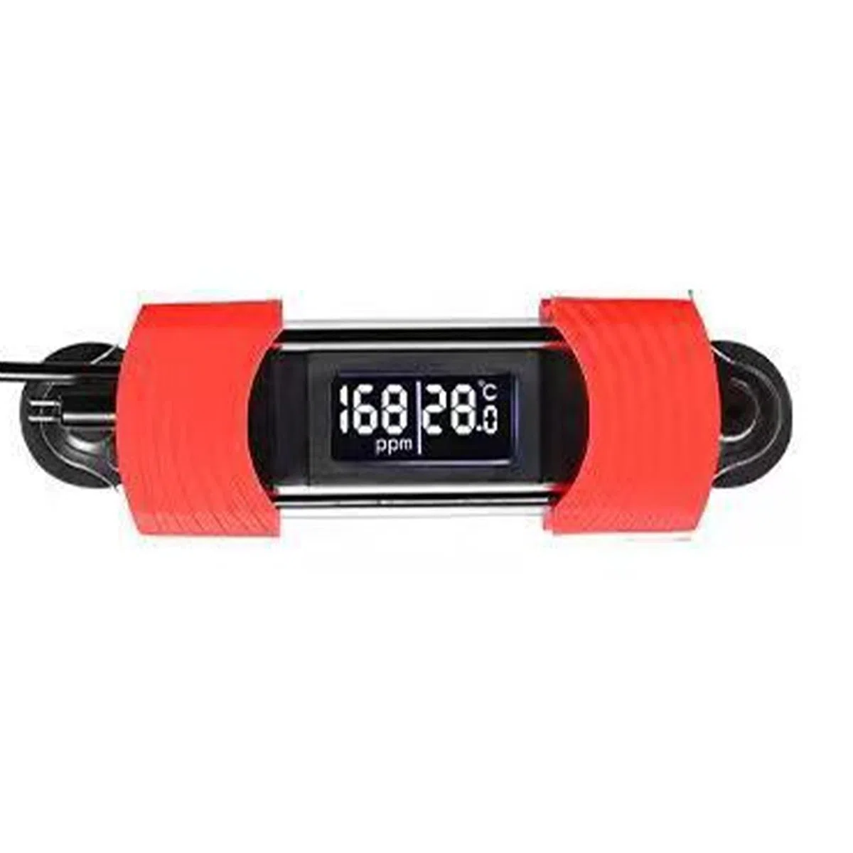 Termometro per Acquario Display Digitale HD Alimentato Tramite USB Tipo di Calibrazione Impermeabile Termometro per Acquario per Acqua di Mare (con il test della