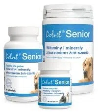 DOLFOS Dolvit Senior 90 compresse Preparazione vitaminica e minerale per cani Adulti e invecchianti