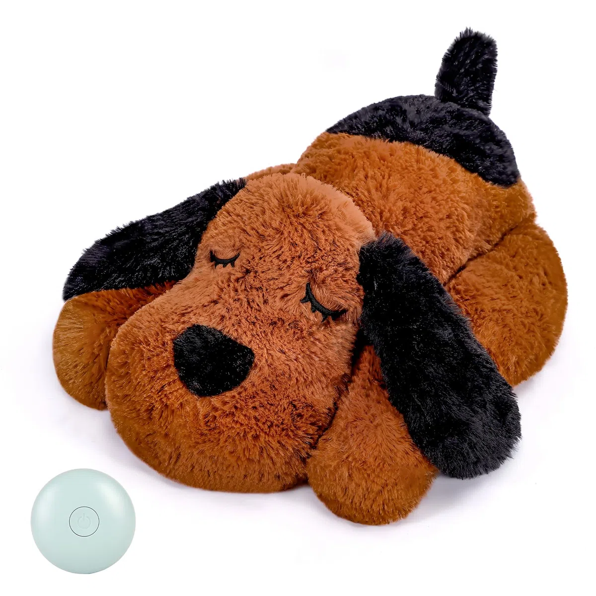 Werpower WEOK Cucciolo di battito cardiaco per cani, aiuta il battito cardiaco per alleviare l'ansia del cane e aiuta calmante, giocattolo per il sonno per cani, gatti e animali domestici