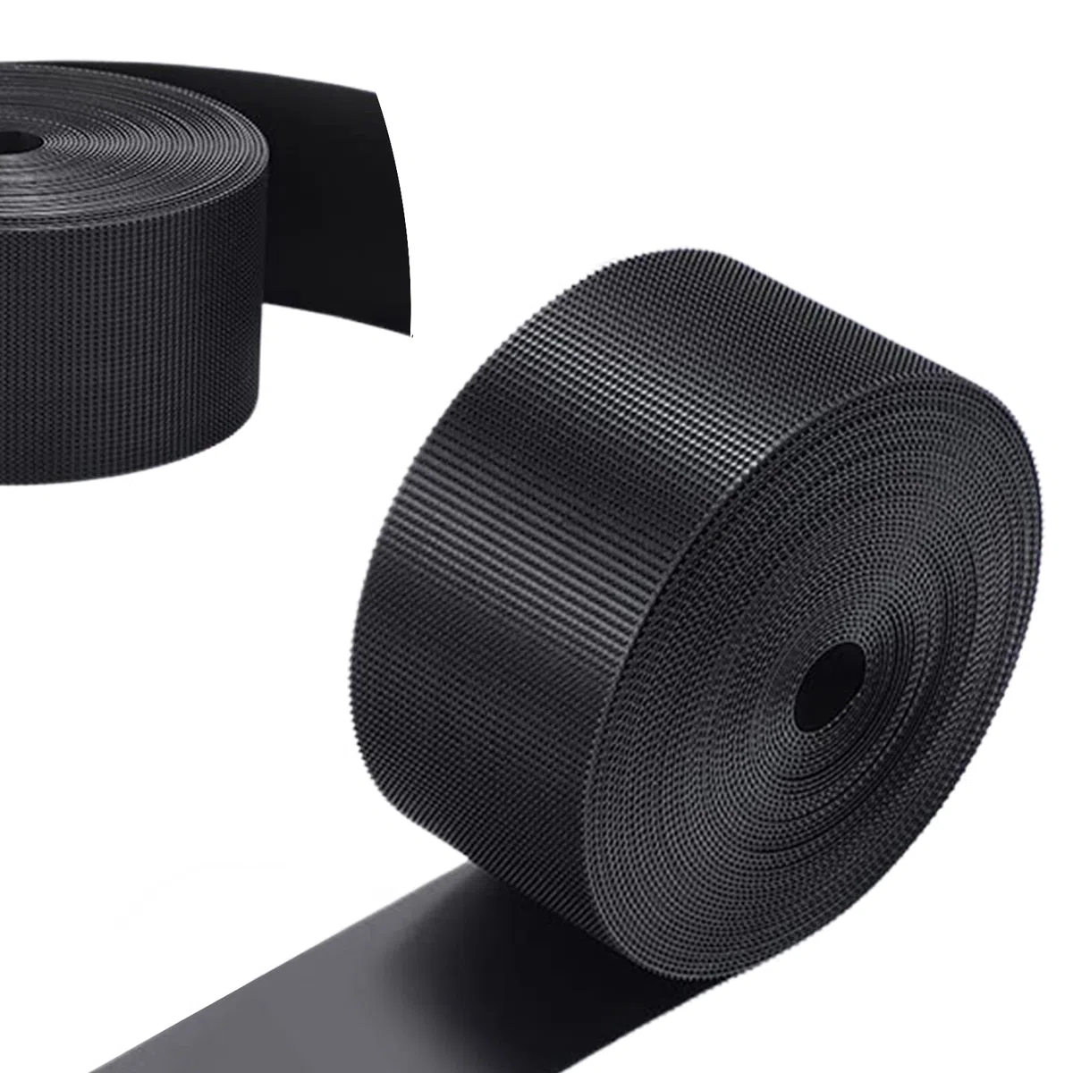 Bloccante giocattolo per mobili, Paraurti regolabili, colore nero, copridivano, sotto il blocco, per riporre animali domestici o giocattoli sotto il divano o il letto (larghezza 11 cm, 6 m)