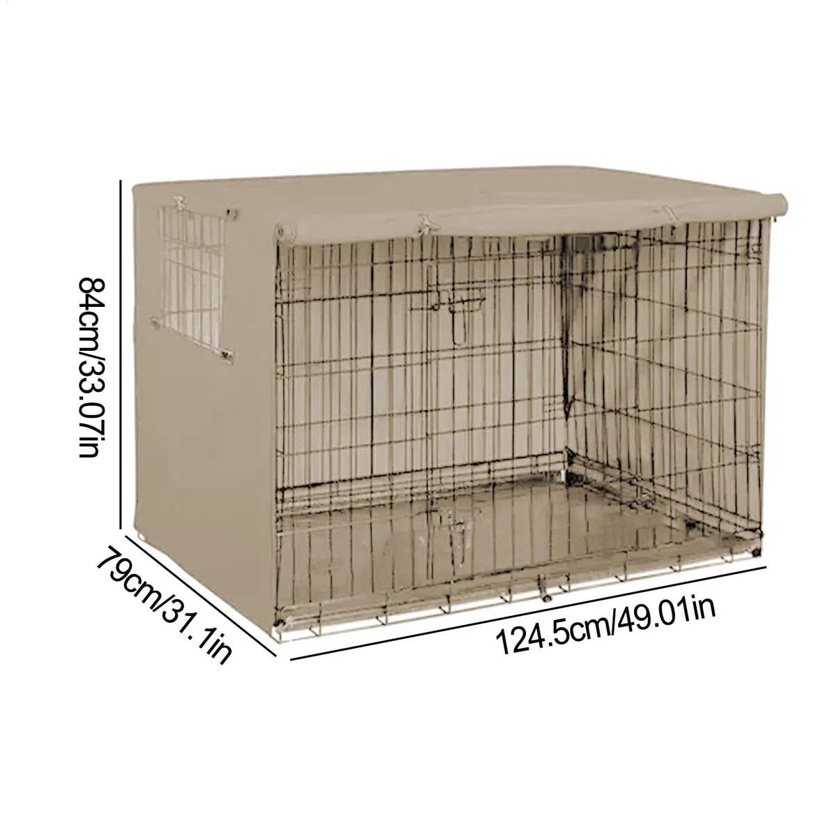 Copertura per Gabbie per Animali Domestici – Copertura per Gabbie per Animali Oxford | Copertura per Cuccia Antivento per Cani | Coperta per Gabbie per Gatti | Coperta per Gabbie per Gatti | Coperta