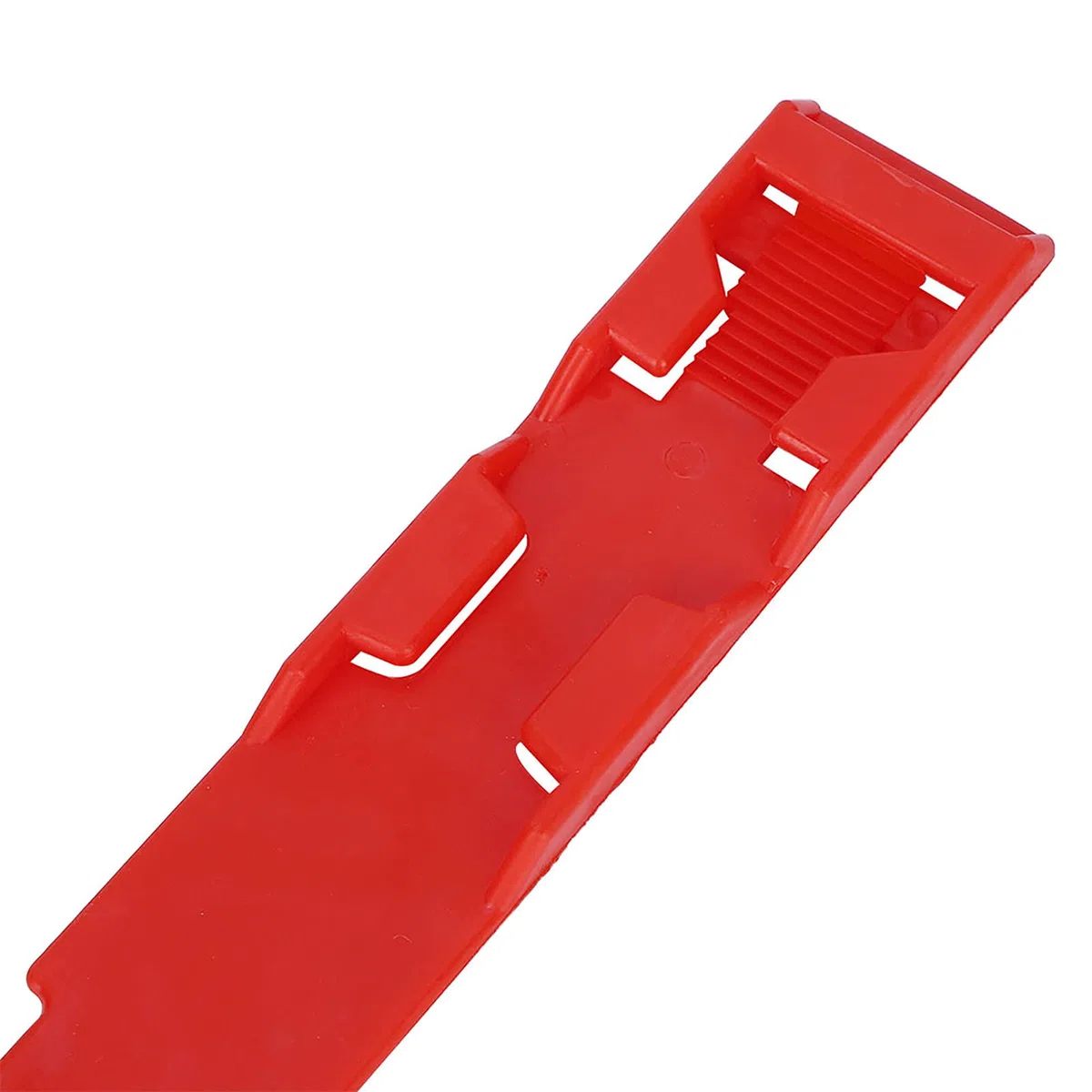 10 Fascette per Collari Identificativi per Identificazione di Mucche, Forniture per Marcatura di Bovini da Giardinaggio per Bestiame da Fattoria Rosso (rosso)