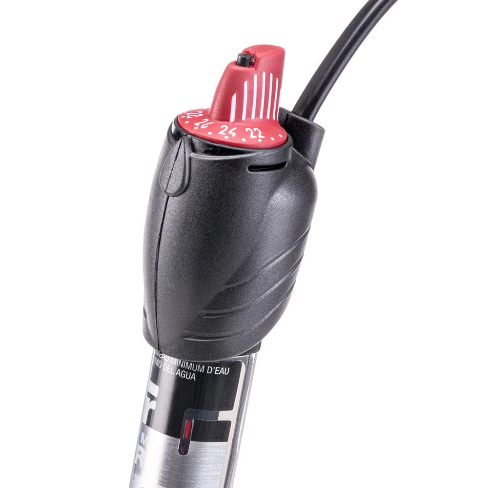 Hydor Riscaldatore Acquari Tartarughiere THEO 50 W, Sommergibile, Antishock Termico, Infrangibile, con Scala Graduata e Ventose
