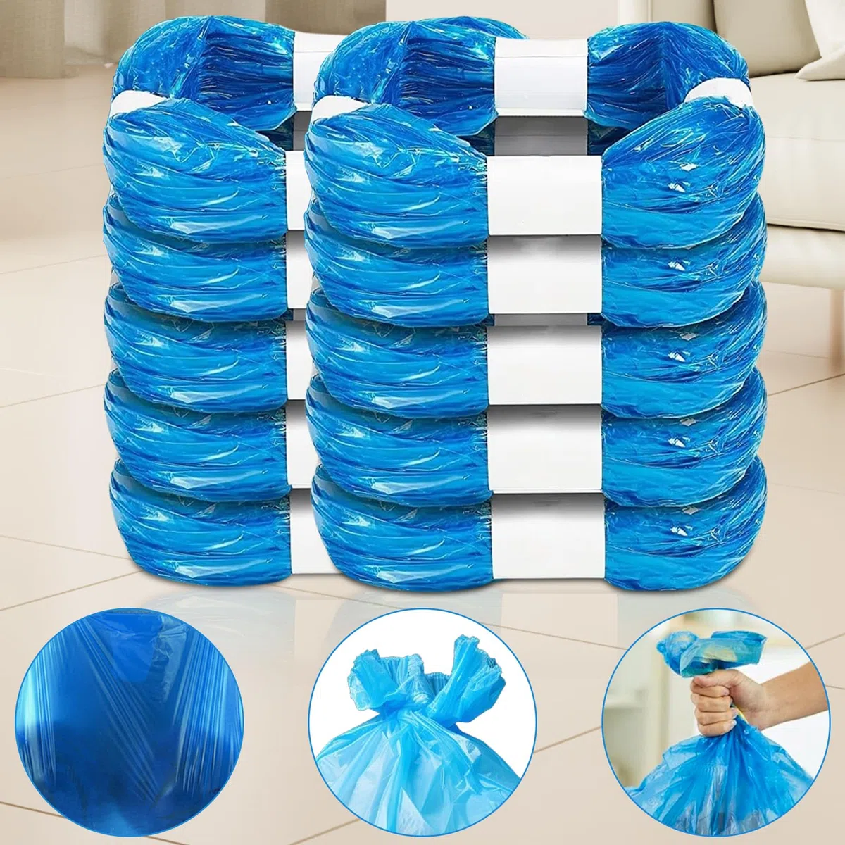 Litty Cat - Confezione da 10 ricariche per Litter Genie XL & LitterLocker Fashion & LitterLocker & LitterLocker & LitterLocker II & LitterLocker