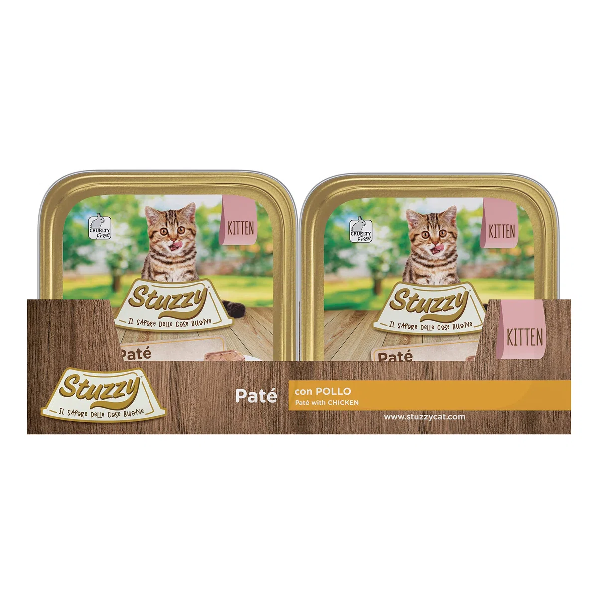 Stuzzy Paté Kitten con Pollo 100g