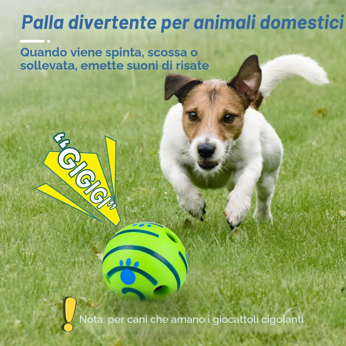 JIZZU Giochi per Cani,Palla per Cani Giochi per Cani Indistruttibile per cani, Gioco Interattivo, Adatto a Tutte le Taglie