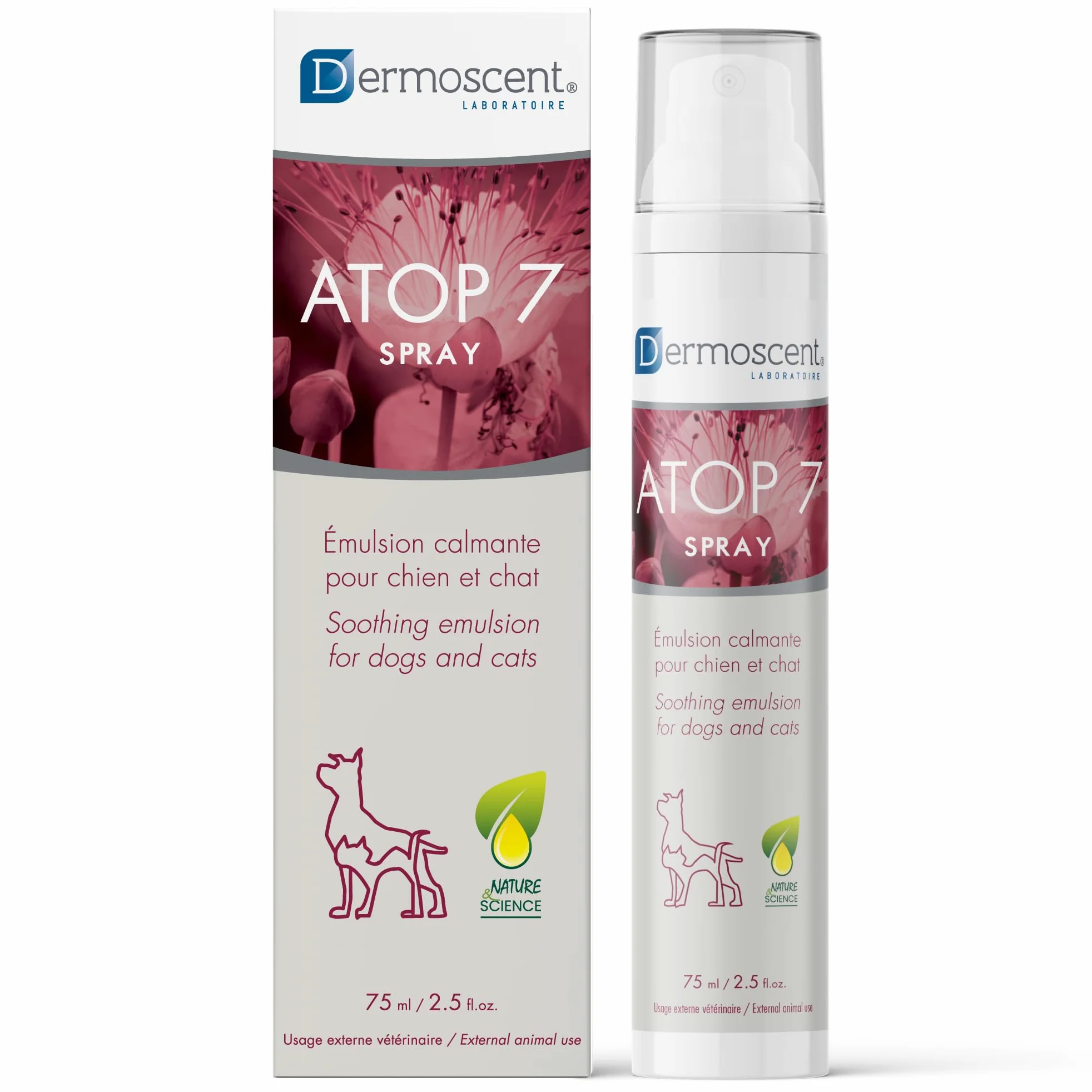 DERMOSCENT ATOP 7 Perro GATO Spray 75ML (NDR)
