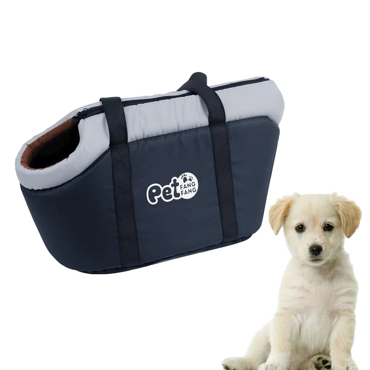 ITODA Borsa da trasporto per cani, piccola borsa a tracolla per animali domestici, calda, portatile, pieghevole, traspirante, per cuccioli, gatti, per viaggi