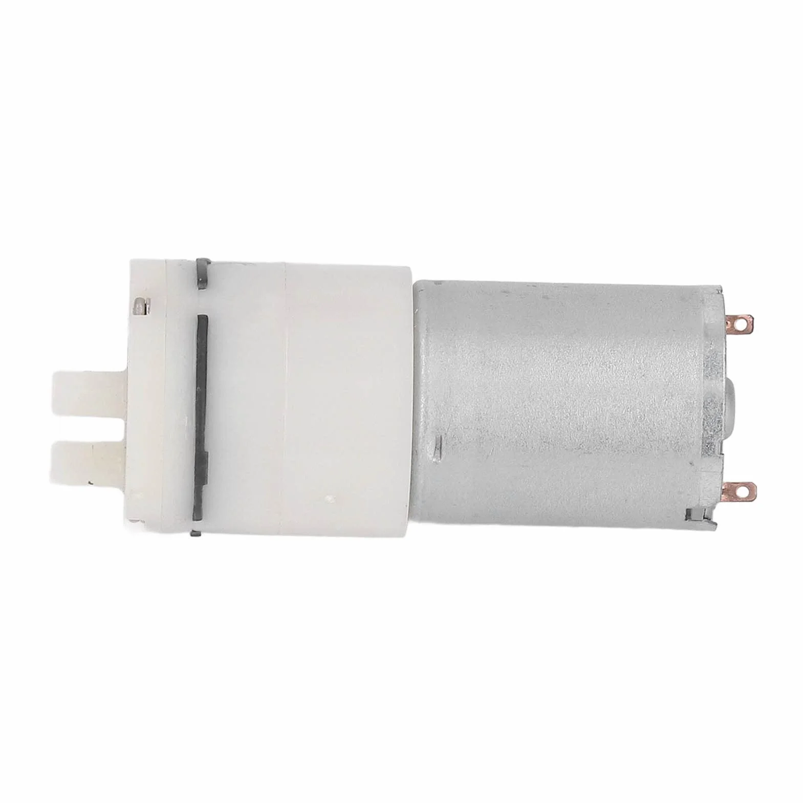 Pompa Aria Membrana 12V 30W 350 mmHg per Acquari <3S 100000 Cicli Bianco A Isolamento Basso Rumore Compact