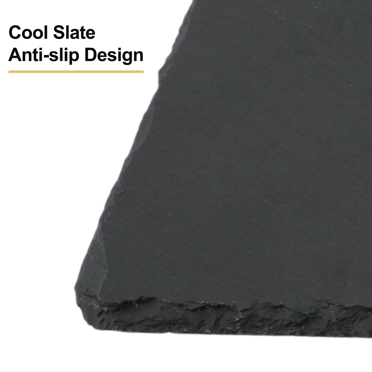 Piattaforma per rettili in ardesia, superficie crogiolante per rettili, migliora l'attività di arrampicata, 25 x 12 cm, nero grigio