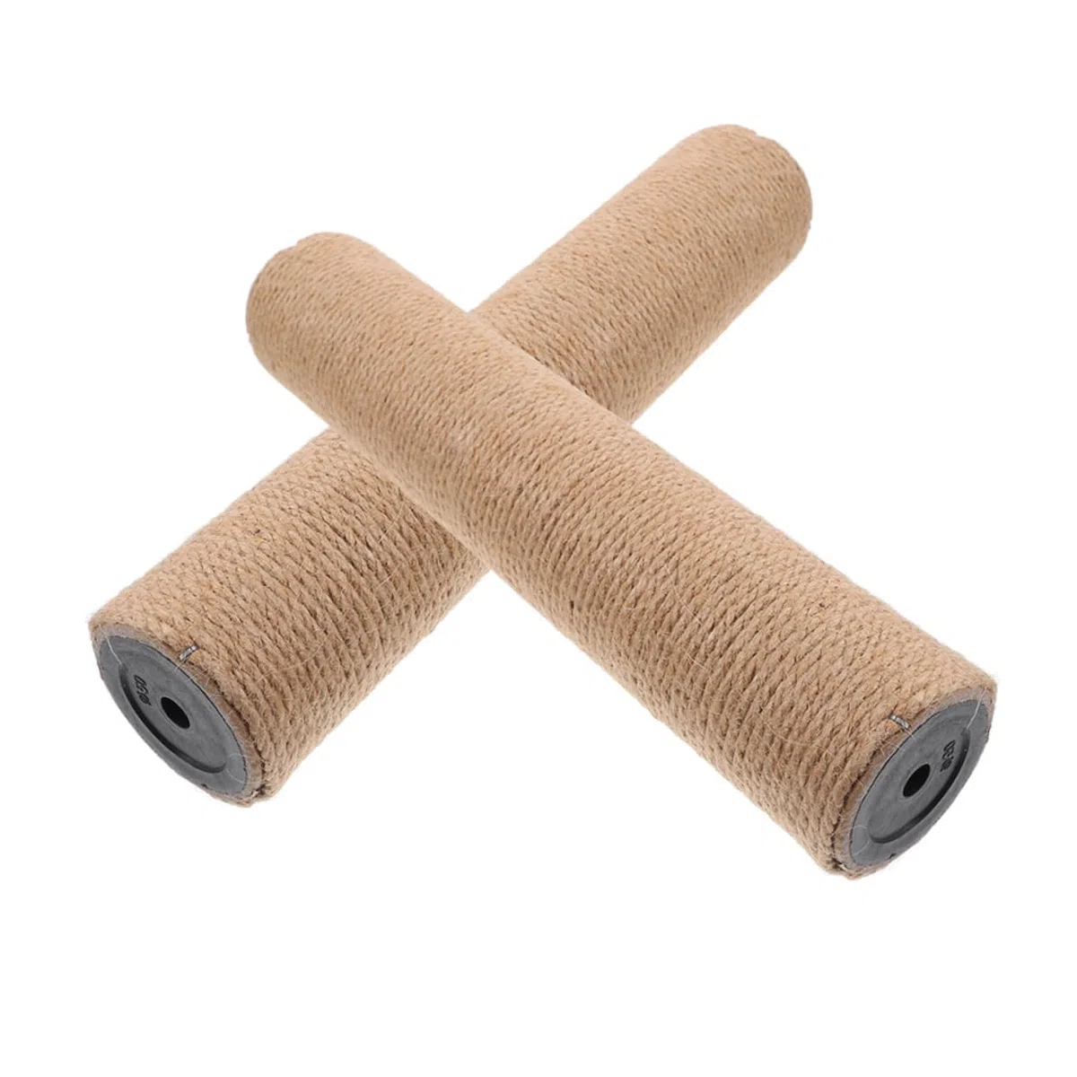 Abaodam Tiragraffi Ricambio Colonne in Sisal e ABS per Gatti 2 Unitá, Resistente e Salvaspazio, Come Sostituzione per Graffi Indoor Proteggendo Mobili