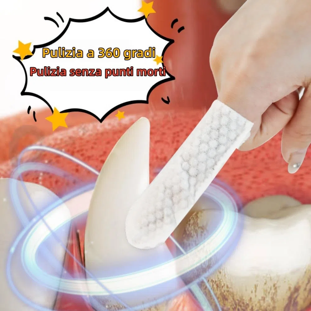 zampalife salviette dentali Adatto a cani e gatti,Confezione da 50 pezzi,Facile da usare, Riduzione Placca, Rinfresco Alito