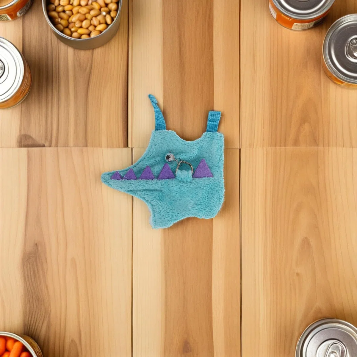 jojofuny Imbracatura e Guinzaglio per Piccoli Animali Set Pettorina a Gilet Dinosauro Blu Guinzaglio Corto Regolabile per Conigli Furetti Criceti e Lucertole Adatto per Passeggiate