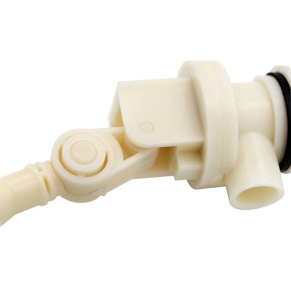Valvola a Galleggiante per acqua da 1/2 "con Braccio Regolabile, Valvola a Sfera per Abbeveratoio Automatico per Abbeveratoio per Bovini per Cavalli, Pecore, Maiali, Cani
