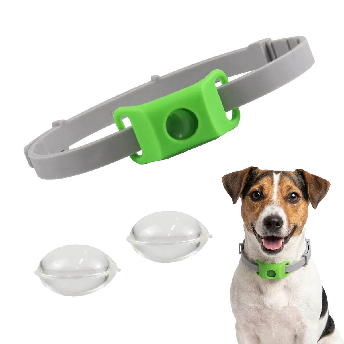 Collare Antipulci Cane,Collare Antipulci per Cani Impermeabile,Collare Antipulci e Zecche per Cani Naturale,Aquality Pets Collare Antiparassitario Natural, Ingredienti 100% Naturali