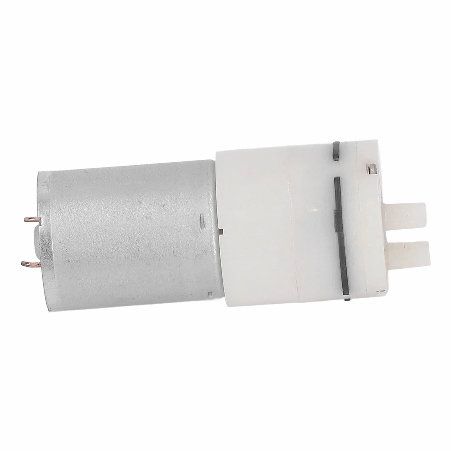 Pompa Aria Membrana 12V 30W 350 mmHg per Acquari <3S 100000 Cicli Bianco A Isolamento Basso Rumore Compact