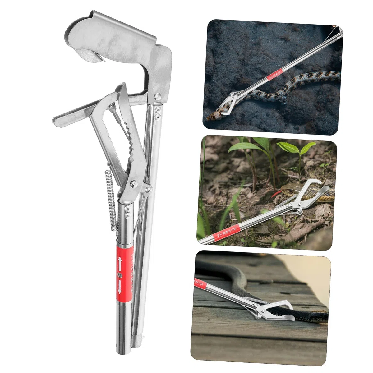 Toddmomy Pinza in per e Granchio con Mascella Larga Antiscivolo e Resistente Allusura Strumento Multifunzionale per Loach e Rifiuti Design Sicuro per Mani Protette