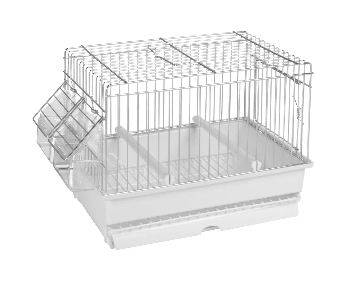 2GR GABBIA TRASPORTINO BROOKLYN Dimensioni: cm 27.5 x 17 x 20h CON CASSETTO E GRIGLIA