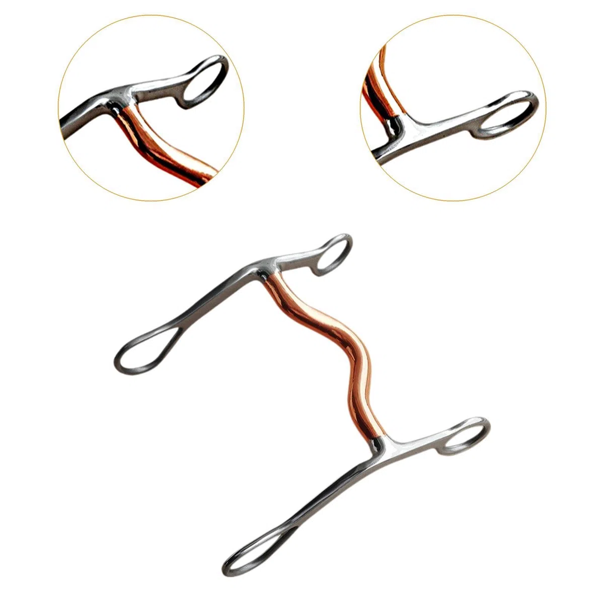 Filetto per Cavalli Western, Forniture Equestri, Morso a Bocca per Equitazione