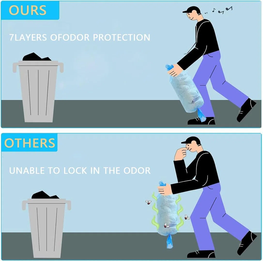 15 ricariche di pellicole di ricarica compatibili per Litter Locker II & Litter Locker Fashion