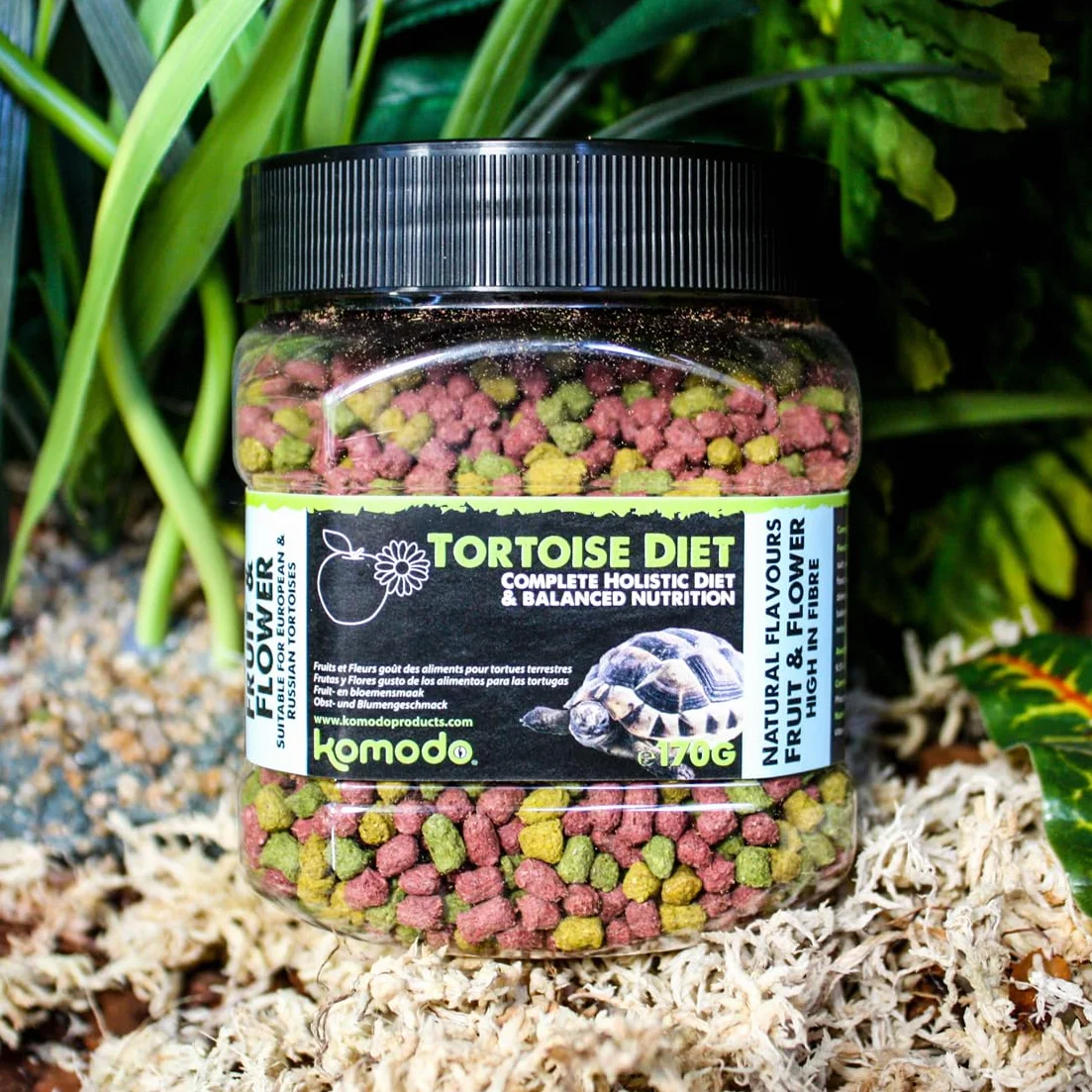 KOMODO COMPLETO Holistic TARTARUGA DIETA FRUTTA E FIORE - 680 g