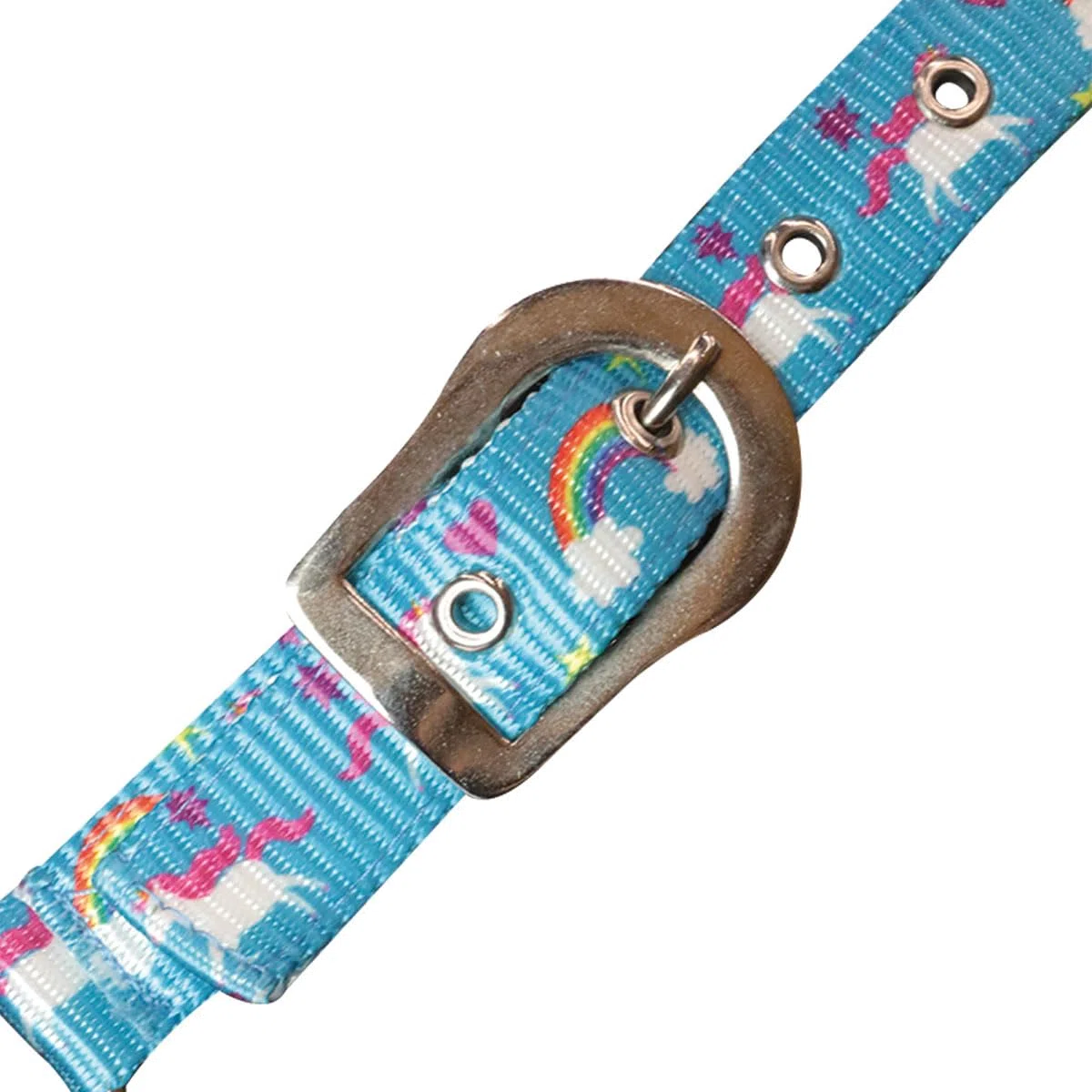 Horses Cavezza e Longhina Multicolor, Set Cavezza con Longhina per Cavallo, Regolabile, Morbida e Resistente, per Condurre a Mano Il Cavallo