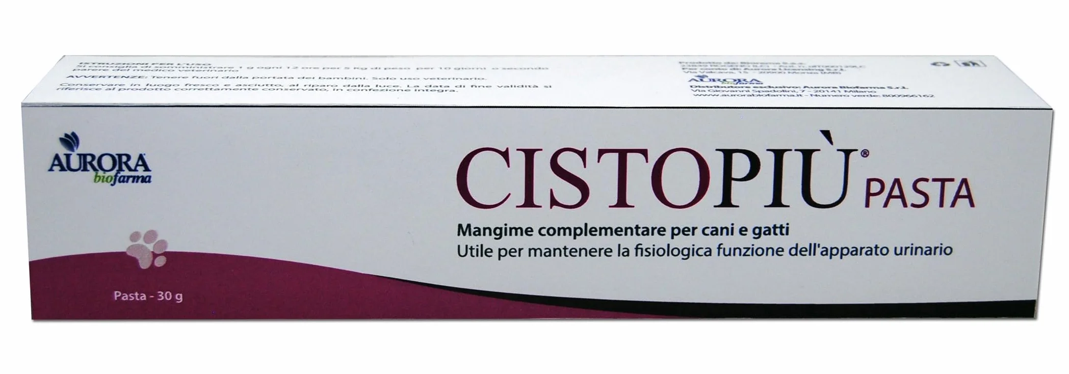 Cistopiu Aurora Biofarma Pasta Per Cistite In Cani E Gatti - 30 Gr