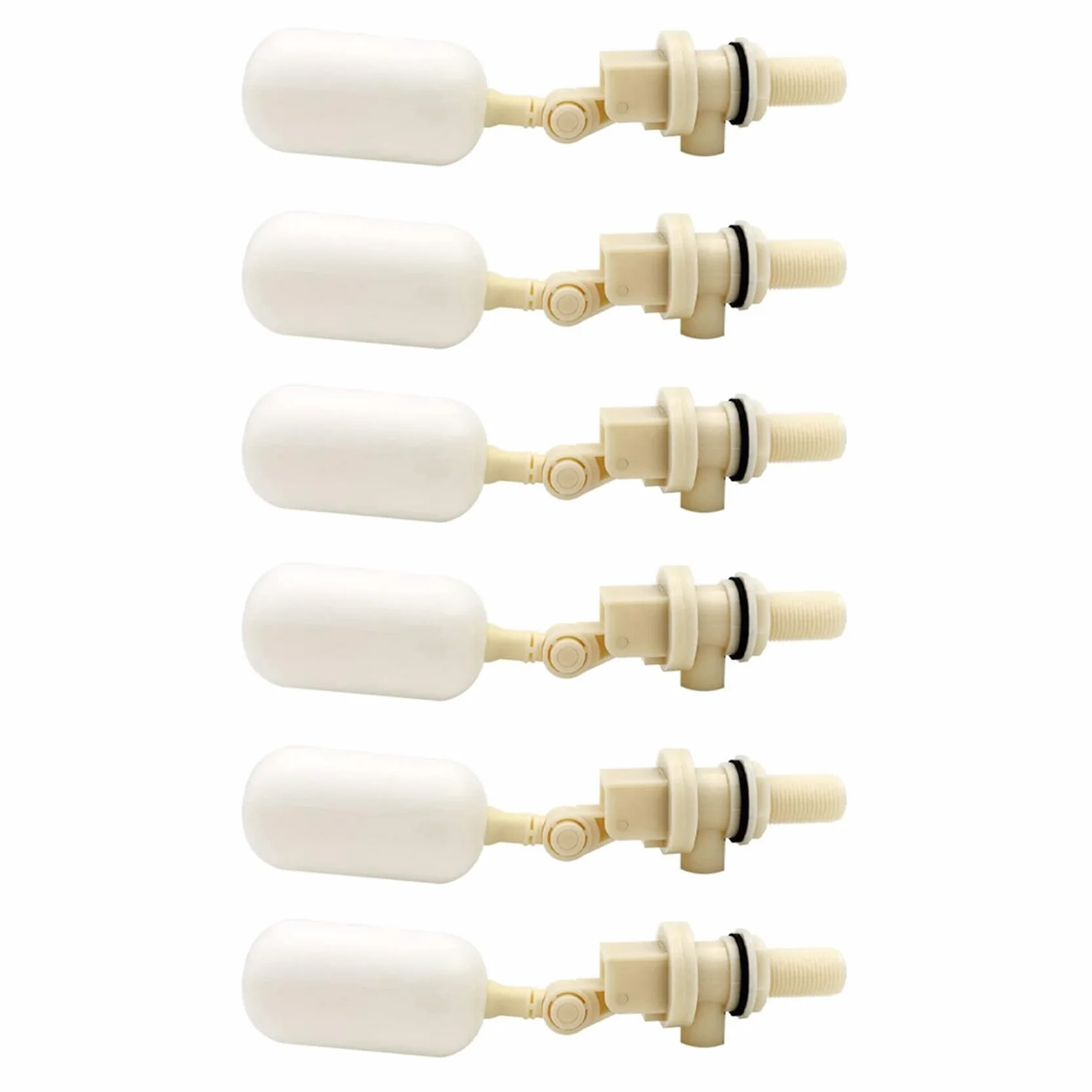 Daconovo 6 Pack Galleggiante Valvola per Abbeveratoio Automatico Ciotola Bovini Capra Pecora Maiale Cane Cane Auge Forniture Agricole