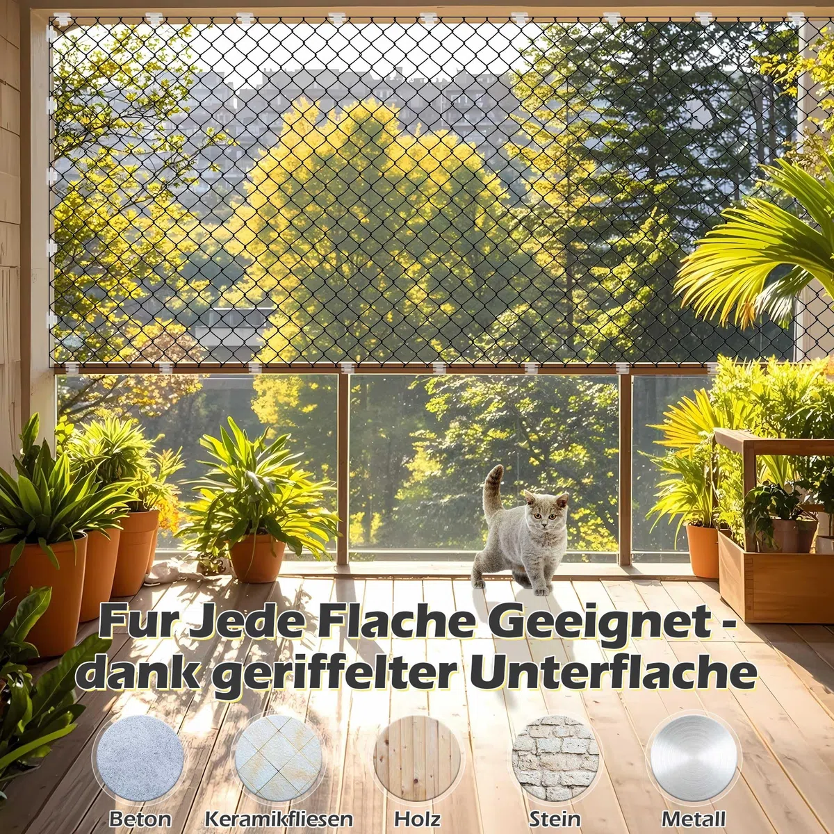 Enhon 50 Pezzi Ganci Adesivi per Zanzariera per Gatti per Balcone con 2 Pezzi 40ml Adesivo di Montaggio Extra Forte, Pc Trasparente, Resistente Ai Raggi UV, per Gatti per Balcone Senza Forare