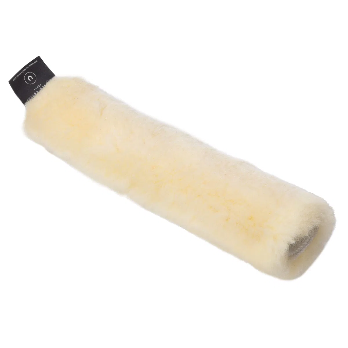 CHRIST Protezione per la Fibbia del Naso in Pelle di Agnello Protezione Naso per Cavalli per Cavezza, Briglia, testiera, One Size (28 cm), Disponibile nei Colore Beige