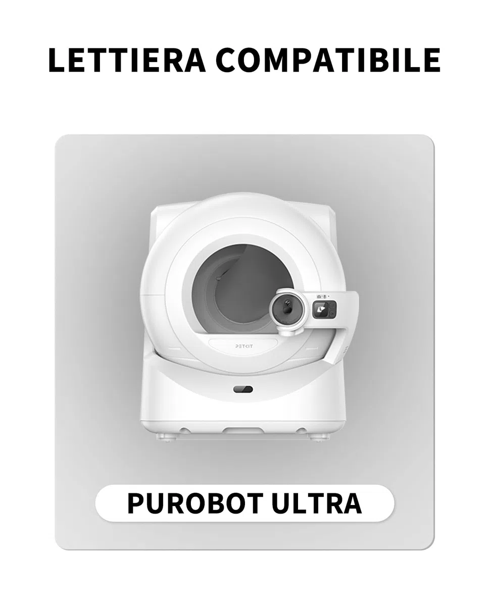 PETKIT PUROBOT Ultra Imbottitura Interna Della Lettiera Autopulente, Impermeabile, A Prova di Perdite, Antigraffio, Alta Elasticità