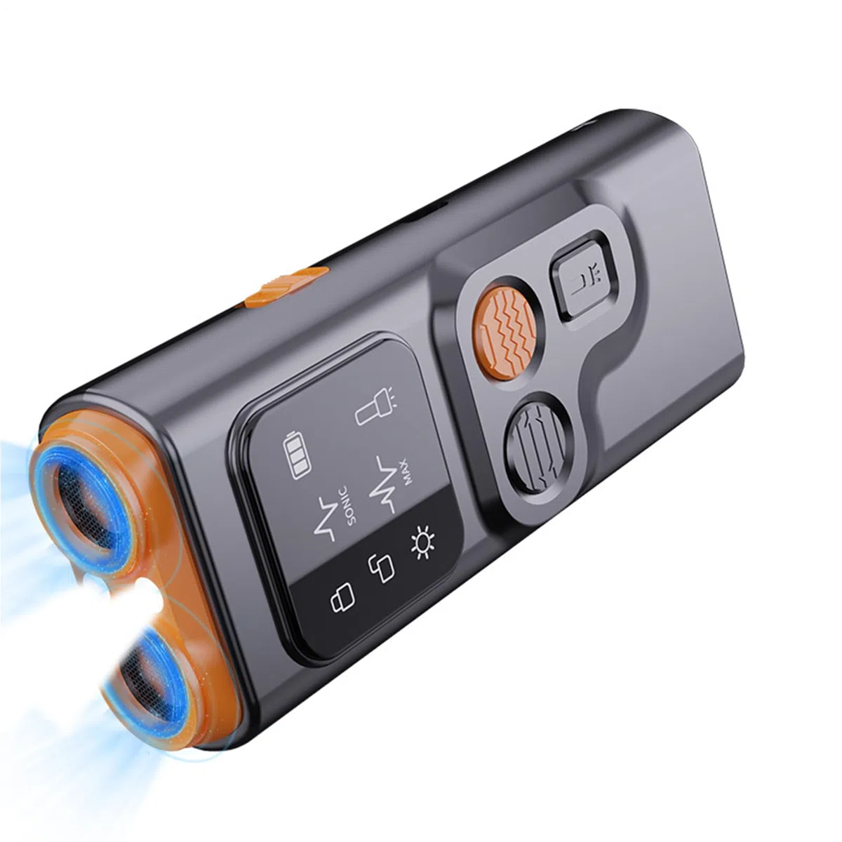 Dispositivo Anti-Abbaio per Cani | Dispositivo di Addestramento Ricaricabile con Display HD e Torcia LED, Ferma i Cattivi Comportamenti senza Urlare o Colpire