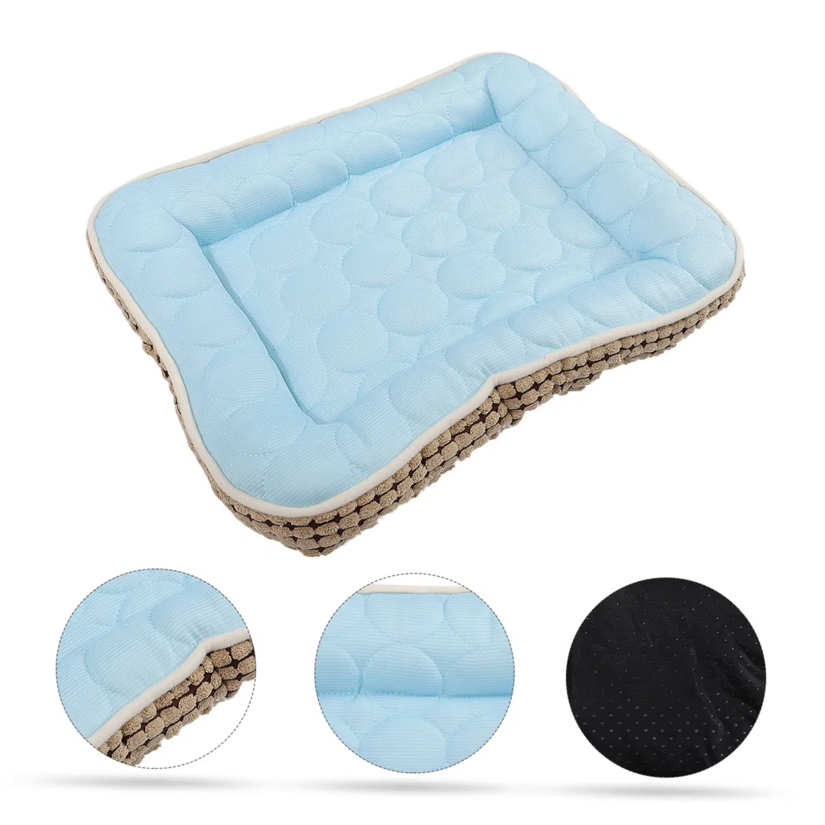 BESPORTBLE Tappetino Rinfrescante Per Cani e Gatti Cuscino Qualità Resistente e Facile Da Pulire Offre Comfort e Sollievo Termico Per Animali Domestici