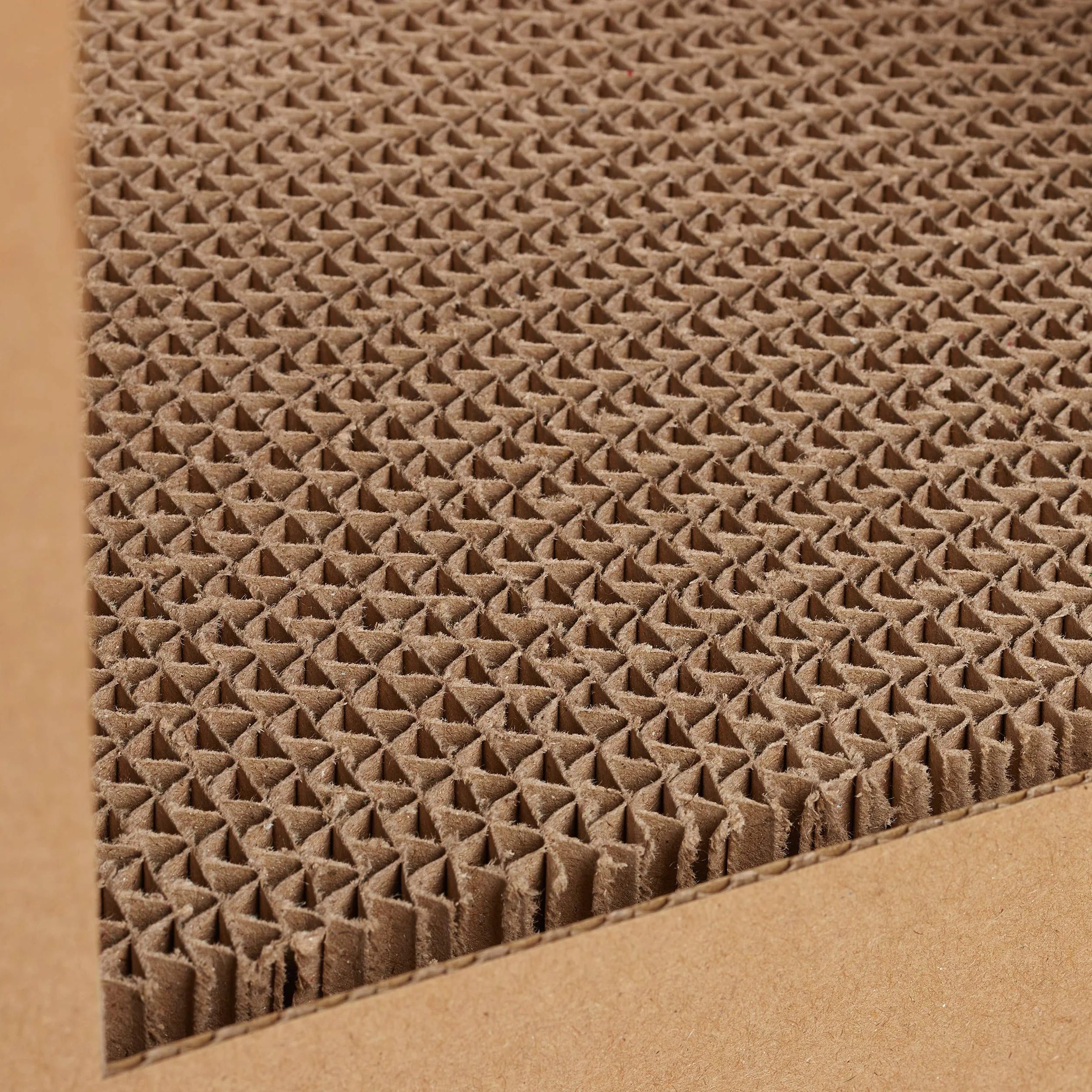 Relaxdays Casetta di Cartone per Gatti, Cuccia, Scatola per Animali Domestici, Tunnel Gioco, 46 x 36,5 x 42,5 cm,Marrone