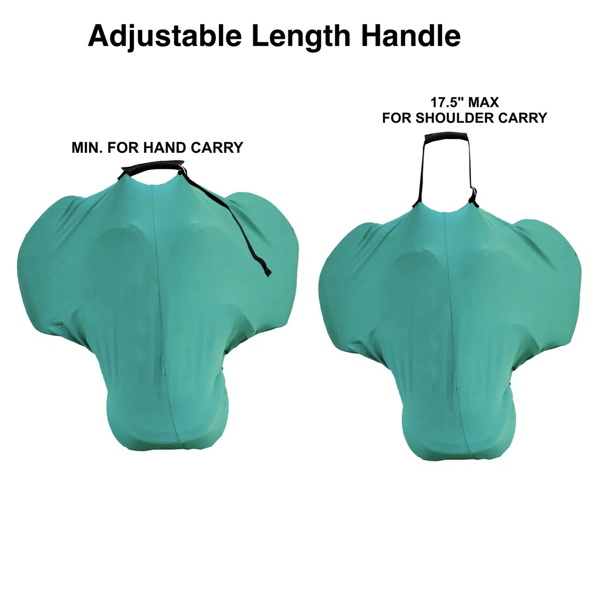Majestic Ally Coprisella inglese con manico regolabile, tessuto elasticizzato a 4 vie in spandex/elastan, vari colori (rosso)