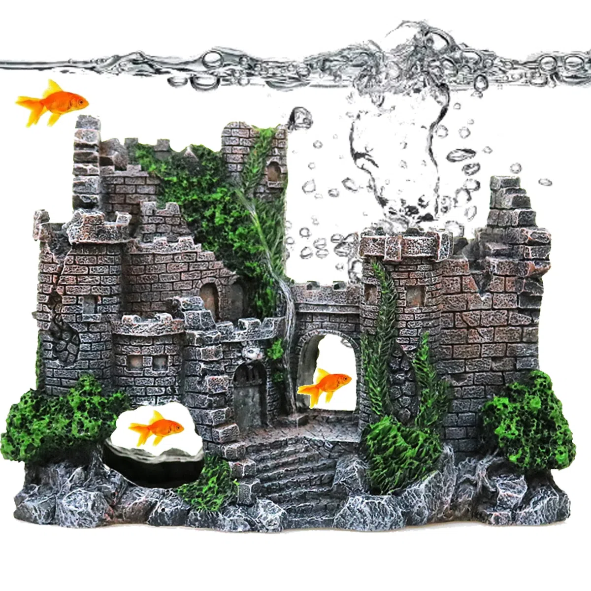Decorazioni Acquario, Simulazioni in Resina, Ornamento Artificiale, Paesaggio Grotta, Decoro e Accessori per Esterni