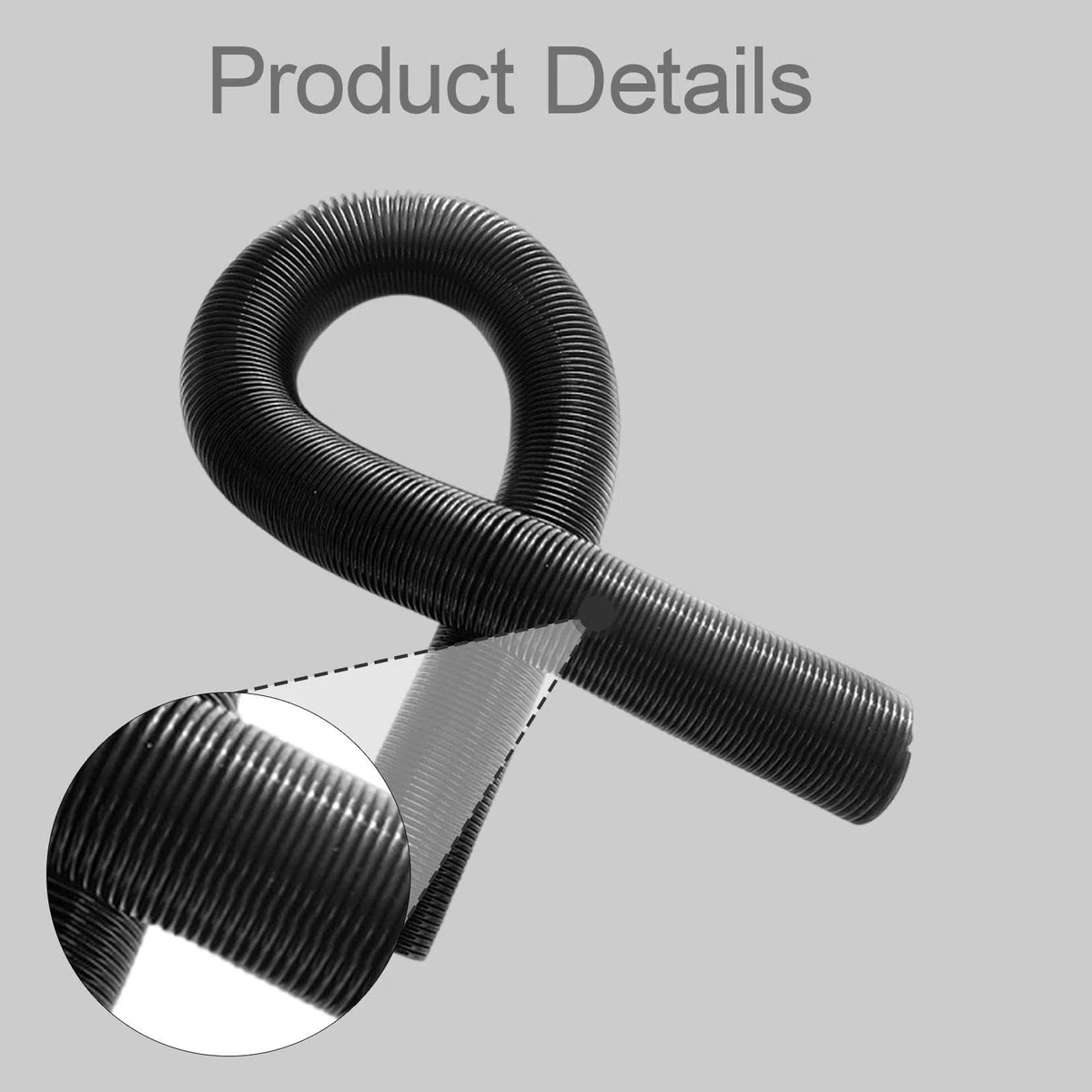 Pet Dryer Hose Tubo Portatile per Asciugatura Animali Domestici Accessorio Professionale Ricambio in PVC Resistente alle Deformazioni Adatto per Salon, 38mm