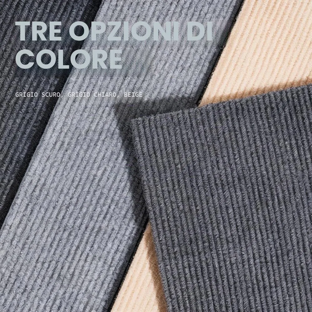 300x40cm Tappetino Tiragraffi per Gatti Autoadesivo, Proteggi Divano Gatti Graffi, DIY Climbing Cat Scratcher, Protezione Divano Graffi Gatto, Antigraffio Gatto Divano Grigio Scuro