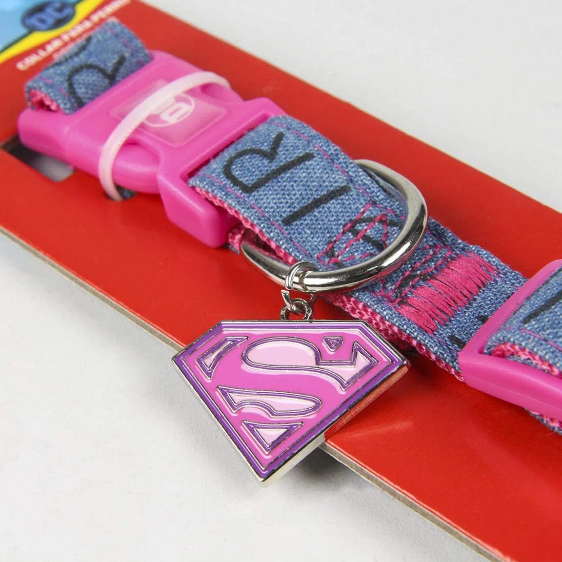 Super Girl® - Collana per cani piccoli - Licenza ufficiale Super Girl®