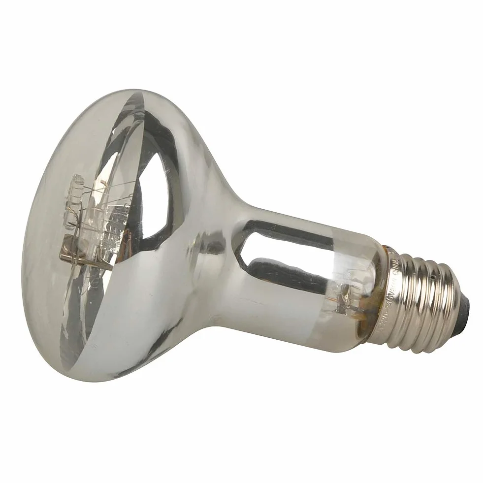 Lucky Herp, lampada UVA UVB a vapori di mercurio per rettili, 80 Watt, R80, E27 Filettatura a vite