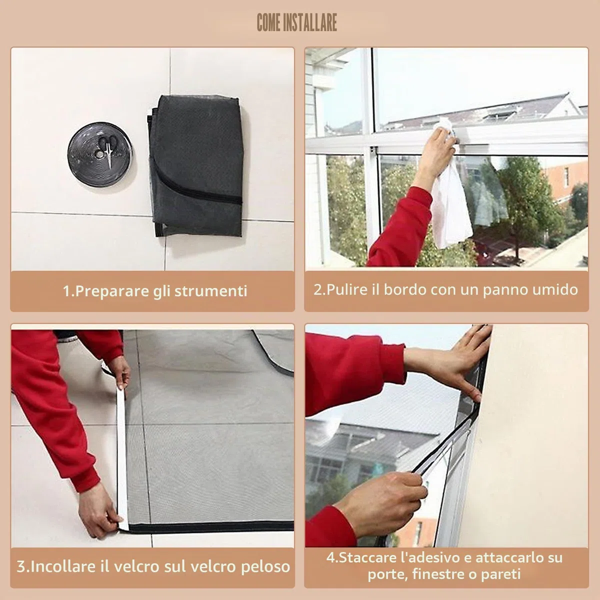 Griglia per Gatti per Porta del Balcone - Rete Sicura per Animali Domestici, Porta a Rete Ispessita, Impedisce ai Gatti di Correre - Soggiorno, Camera da Letto, Cucina, Terrazza (90 x 200)