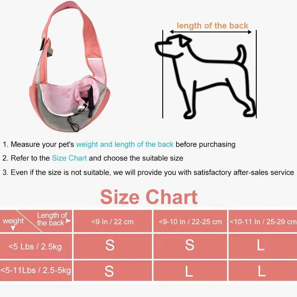 FEimaX Borsa a Tracolla per Animali Domestici, Borsa da Viaggio Regolabile per Cani o Gatti Piccola, da Viaggio, per Viaggi all’aperto, Passeggiate e Metropolitana (S, Rosa)