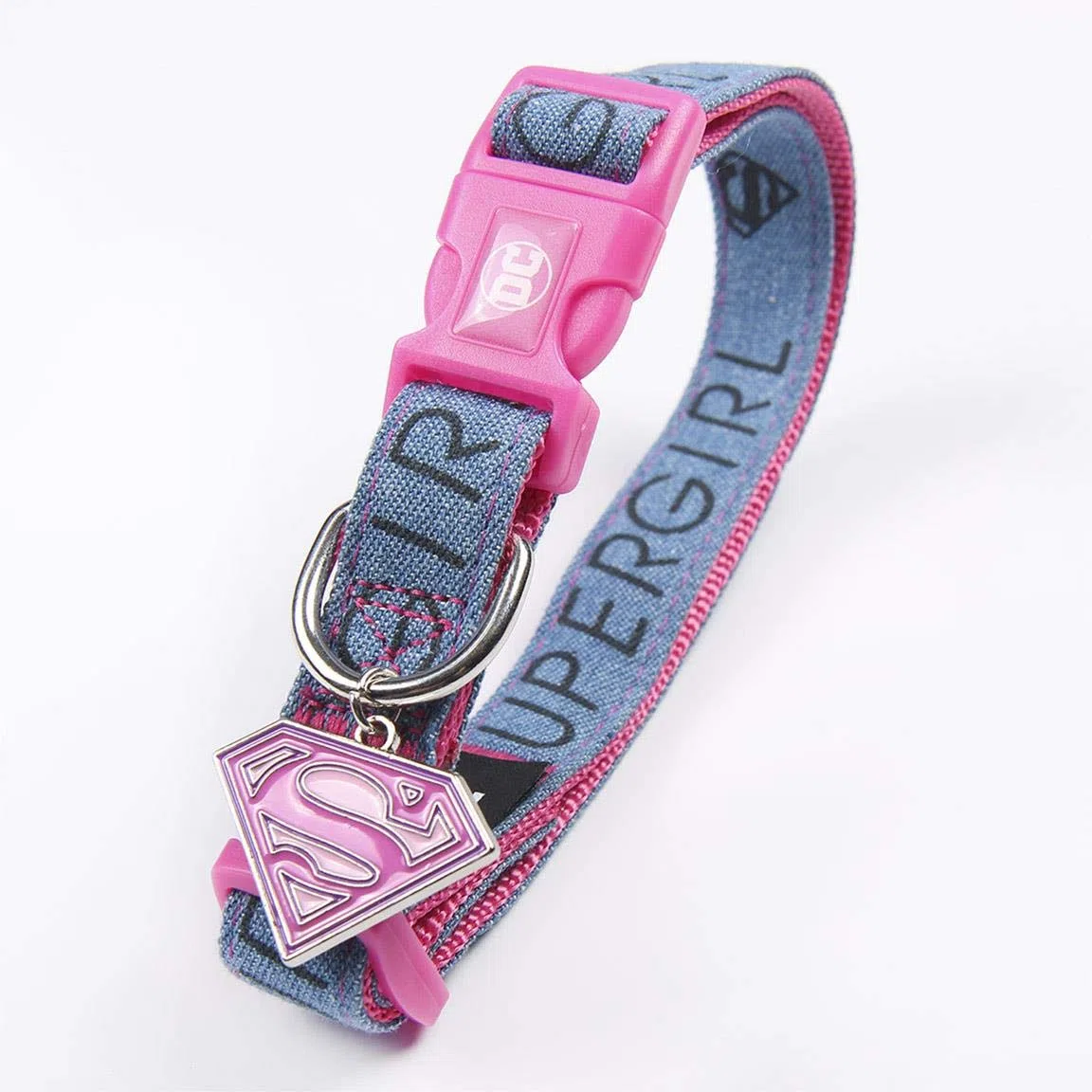 Super Girl® - Collana per cani piccoli - Licenza ufficiale Super Girl®