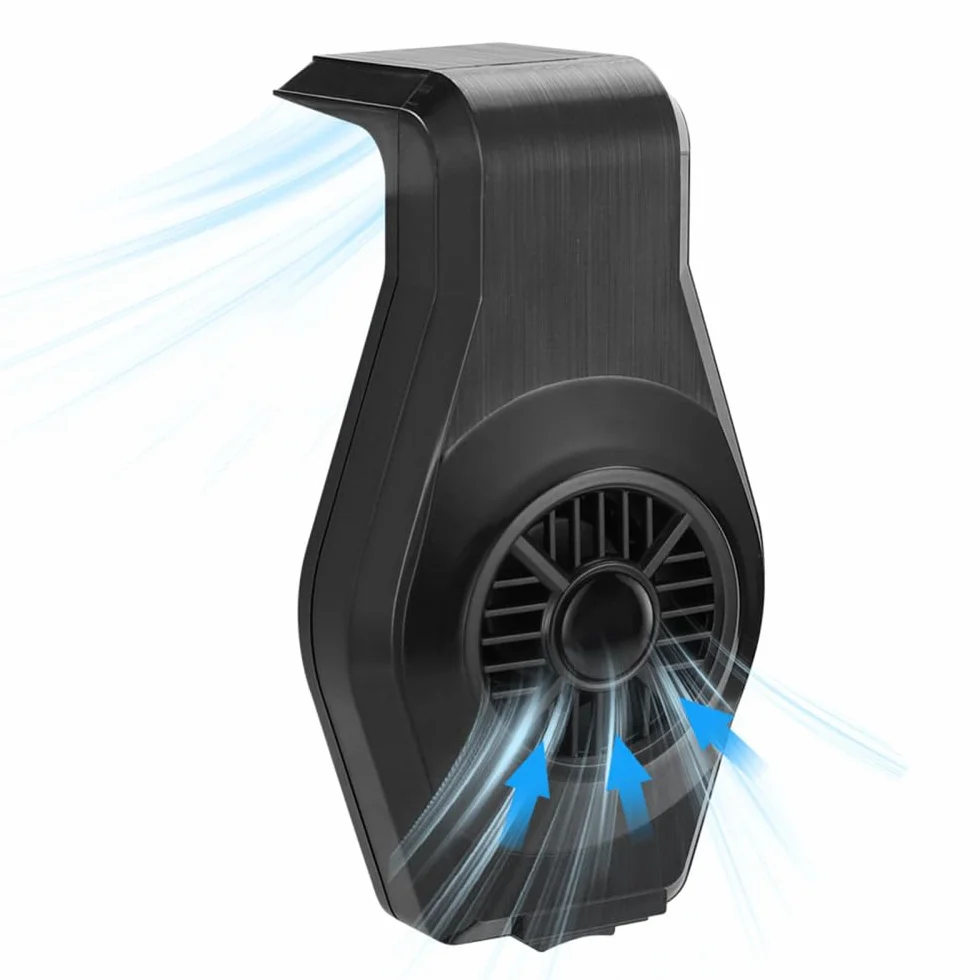 MiOYOOW Mini Refrigeratore per Acquari, Piccolo Ventole di Raffreddamento con Ampia Uscita dell'Aria, USB Ventilatore per Acquario per Acqua Dolce e Salata