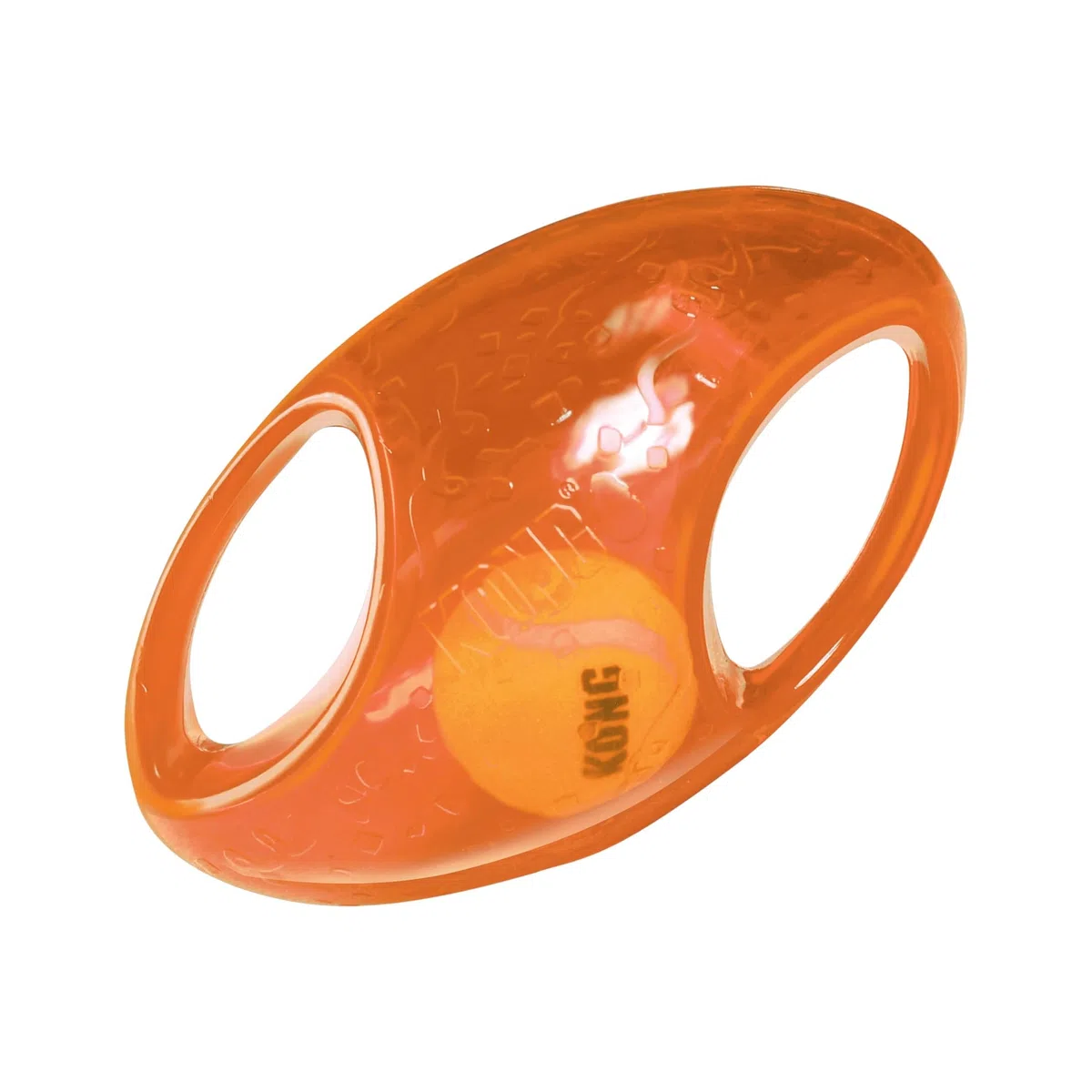 KONG - Jumbler Football - Gioco interattivo riporto, pallina da tennis - Taglia M/L (vari colori)