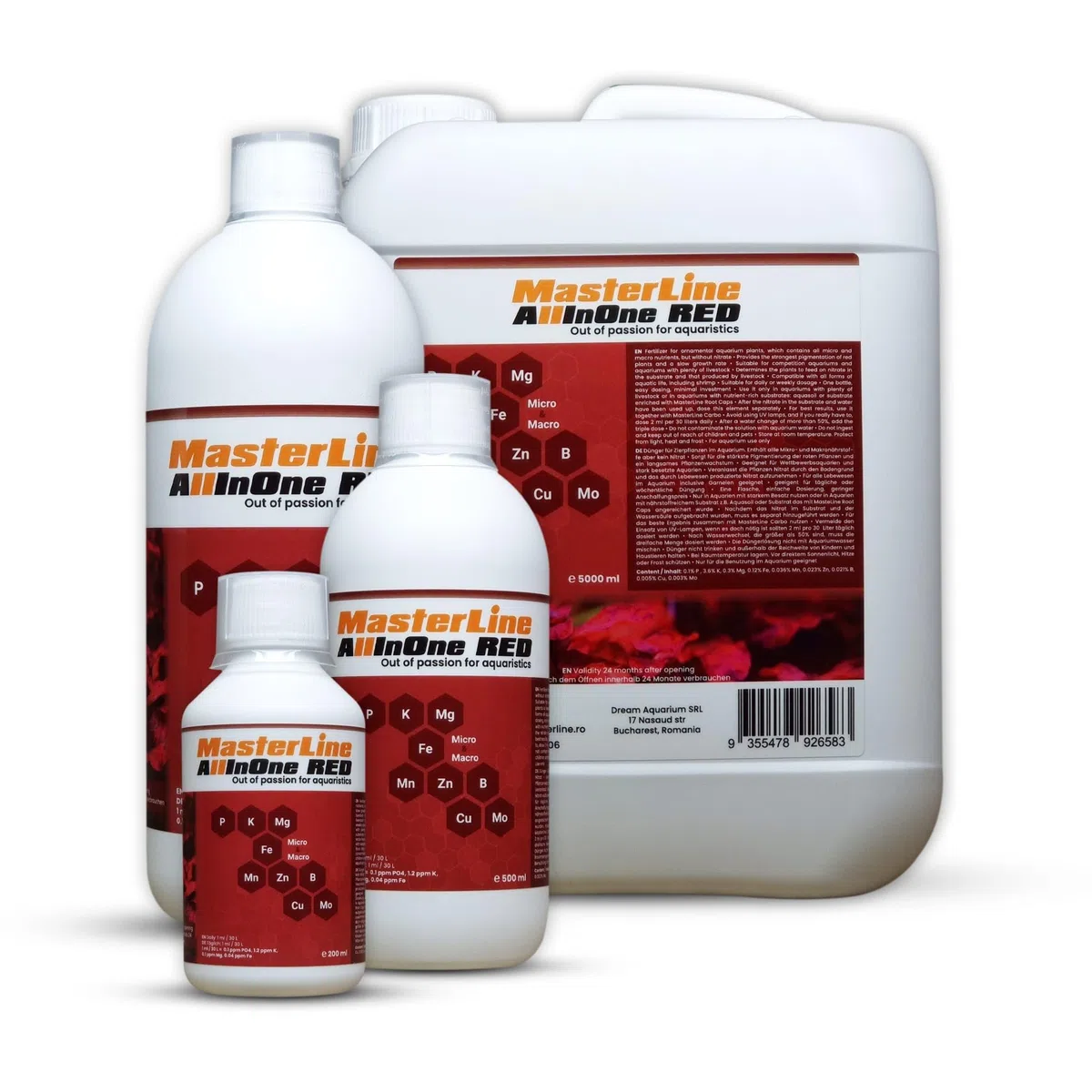 MasterLine ALL IN One Red (500ml)