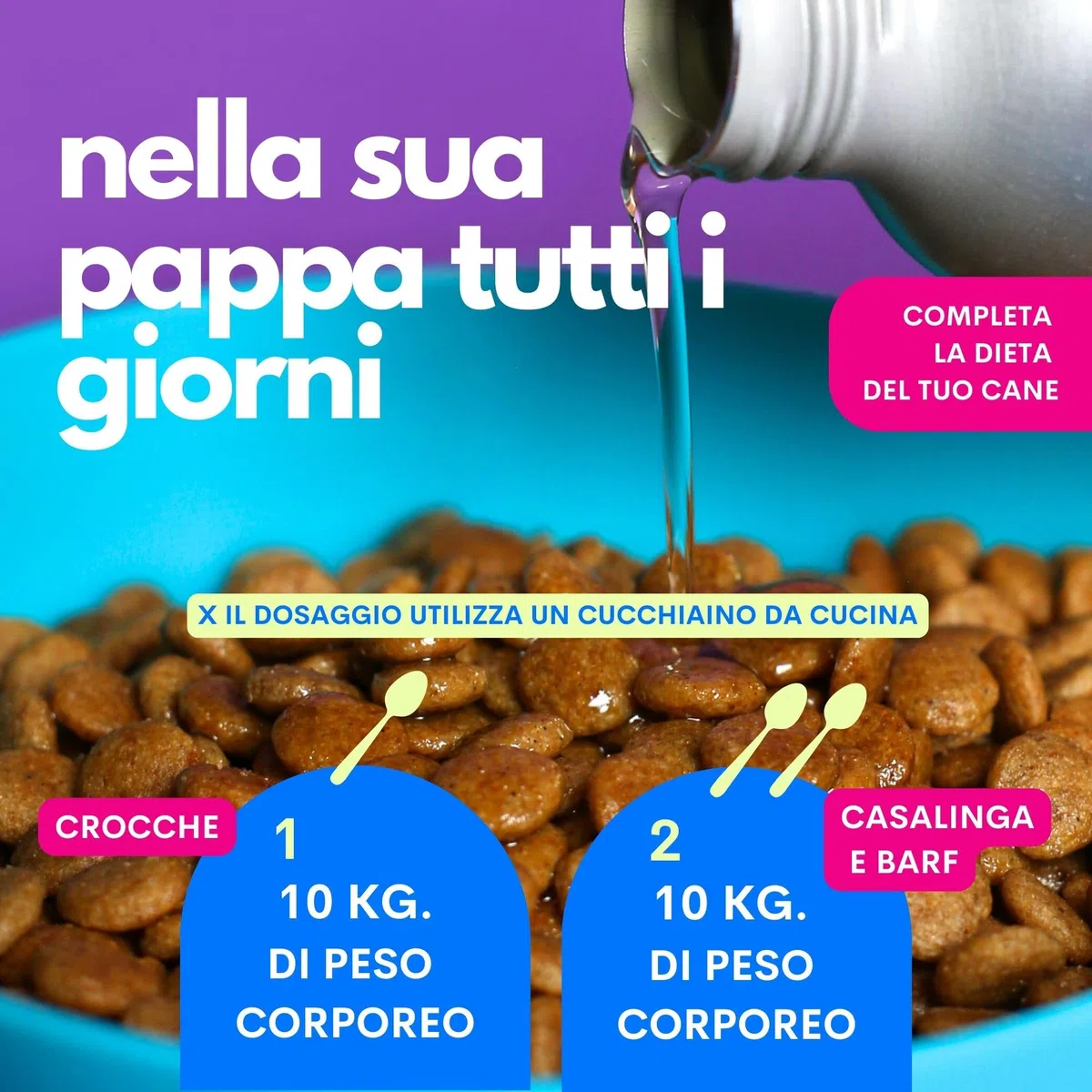 JAMPY The Smart Omega - Omega3 Vegano Senza Ritorno di Gusto e Odore di Pesce - Integratore per Pelle, Pelo, Prurito. Base di Microalghe e Ribes. Antiossidante, Ipoallergenico. PLASTIC-FREE Pack.