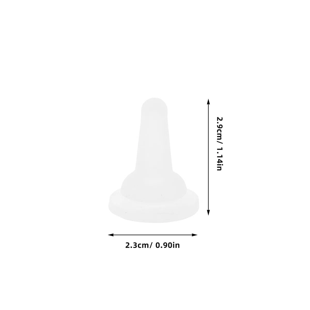 Set 50 Ciucci per Biberon in Silicone Morbido per Animali Domestici, Tettarelle Piccole Trasparenti per Gattini, Cuccioli e Conigli, Accessori per Alimentazione e Cure Ragazzo